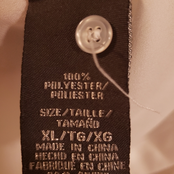 Off white blouse with sexy arm cutouts, EUC - Picture 4 of 4